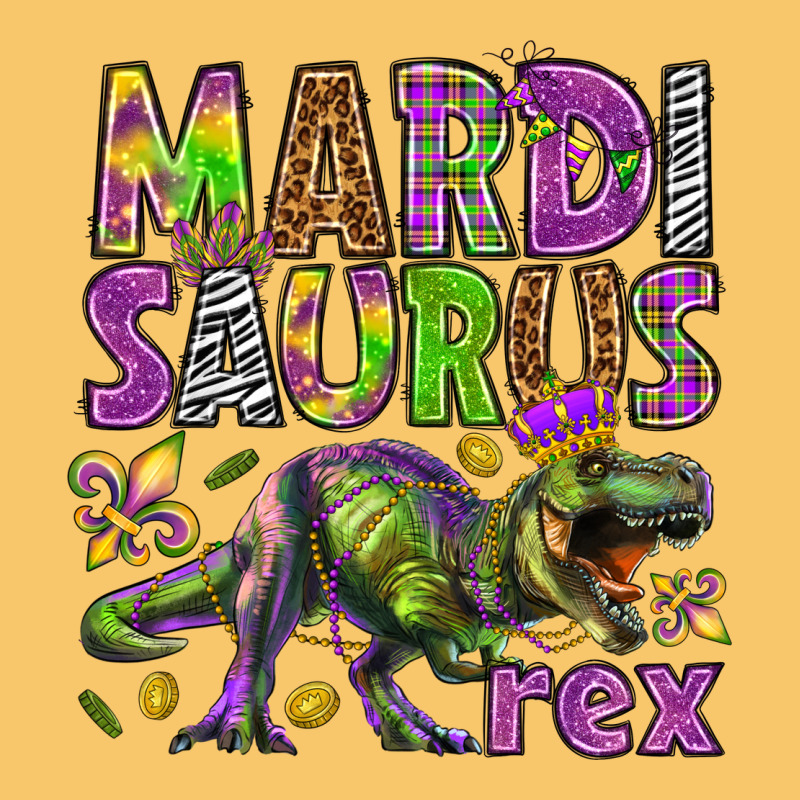 Mardi Saurus Rex Vintage Hoodie by HowdyJamesFarm | Teevron