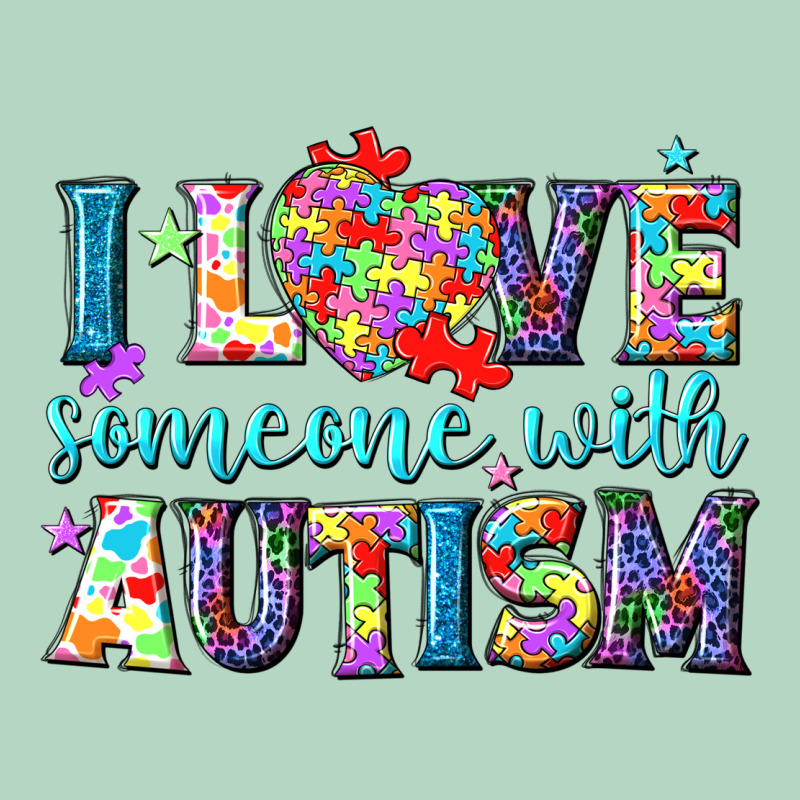 I Love Someone With Autism Classic Tee by NancyCooperArtShop | Teevron