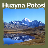 Bolivia Huayna Potosi Mountain Andes Art Long Sleeve Tee | Teevron