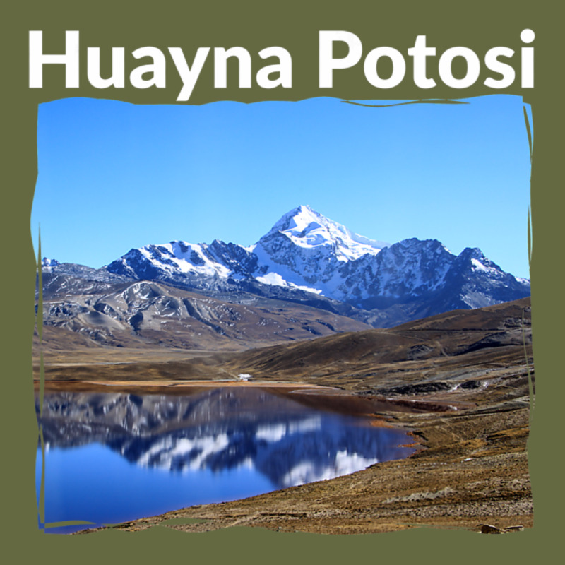 Bolivia Huayna Potosi Mountain Andes Art Long Sleeve Tee by trangStudio | Teevron