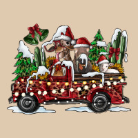 Festive Farm Animal Christmas Truck Heavyweight Sweatshirt | Teevron