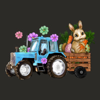 Easter Tracktor Bunny Carrot Flowers  Egg Heavy Core Tee | Teevron