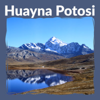 Bolivia Huayna Potosi Mountain Andes Art Vintage Hoodie | Teevron