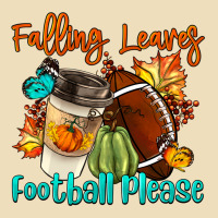 Falling Leaves Football Please Premium Hoodie | Teevron