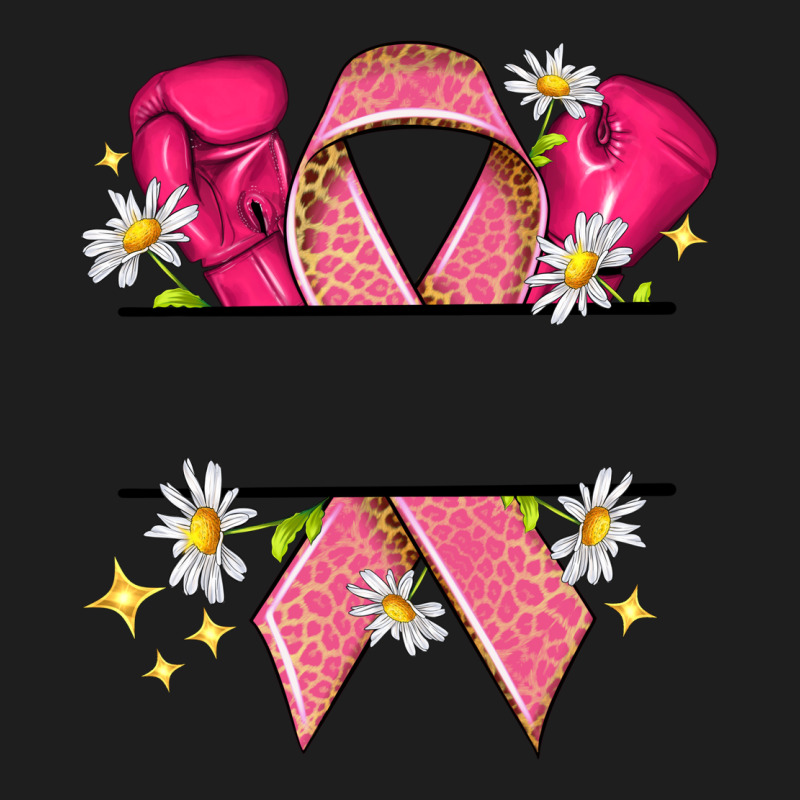 Personalized Breast Cancer Ribbon Classic Tee by NancyCooperArtShop | Teevron