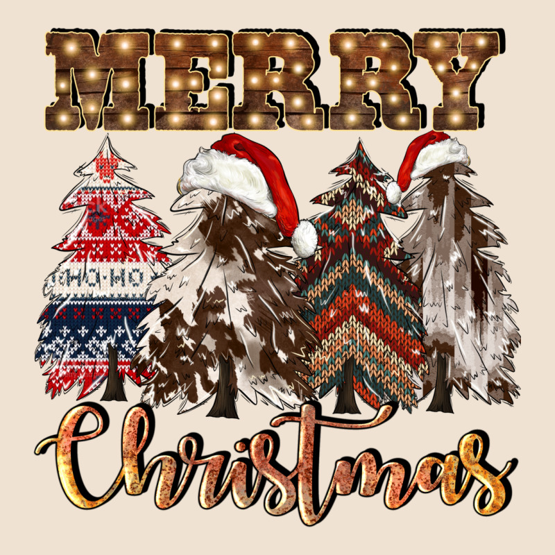 Merry Christmas Trees Urban Heavy Tee by CowGirlArtShop | Teevron