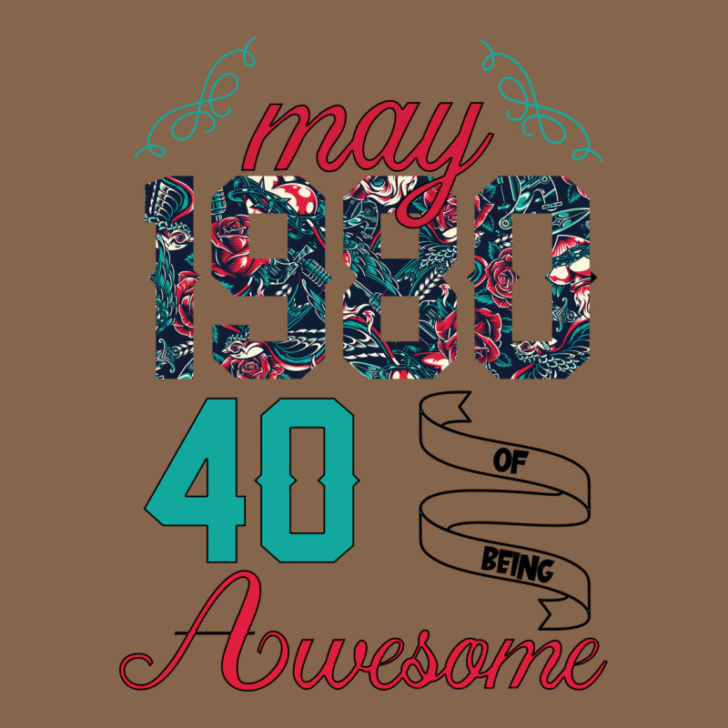 Made In May 1980 40 Years Of Being Awesome Premium Tee by Bettercallsaul | Teevron