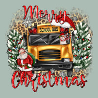 Merry Christmas School Bus Classic Tee | Teevron