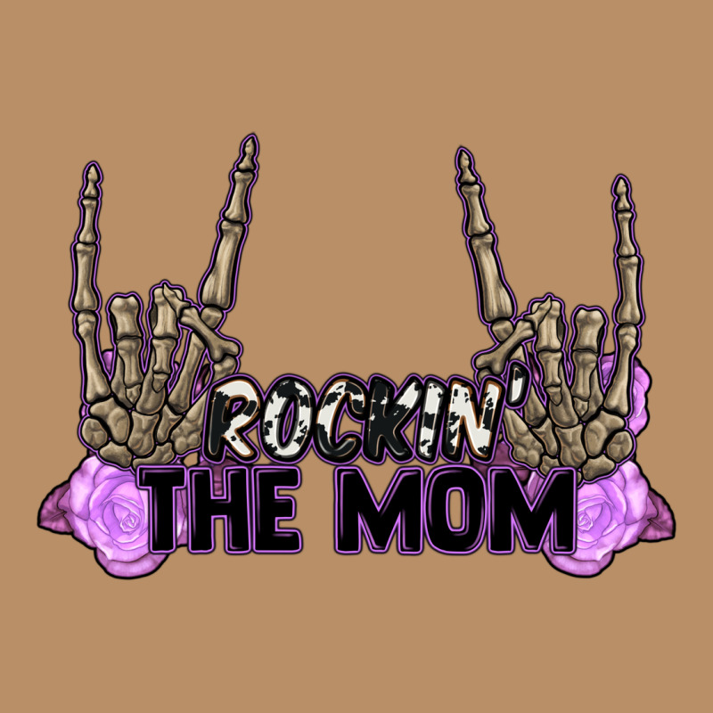 Rockin' The Mom Vintage Hoodie by CowGirlArtShop | Teevron