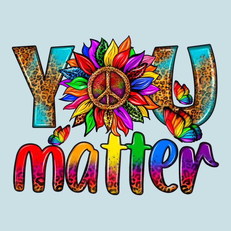 Lgbtq+ You Matter With Leopard Ladies Tee by NancyCooperArtShop | Teevron