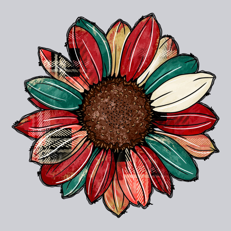 Christmas Sunflower Heavyweight Sweatshirt by CowhideDigitalArt | Teevron