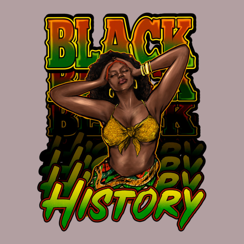 Black History Afro Woman Vintage Hoodie by HowdyJamesFarm | Teevron