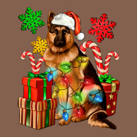 Christmas German Shepherd Zipper Hoodie | Teevron