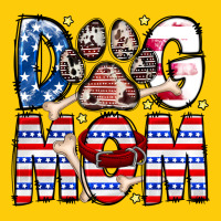 American Dog Mom Premium Hoodie | Teevron