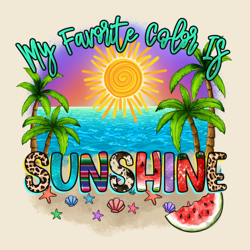 My Favorite Color Is Sunshine Ladies Tee by NancyCooperArtShop | Teevron