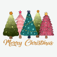 Merry Christmas Trees Urban Heavy Tee | Teevron