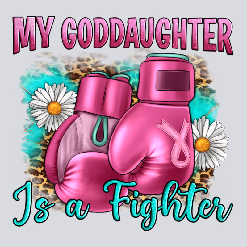 Breast Cancer My Goddaughter Is A Fighter Zipper Hoodie by Artiststas | Teevron