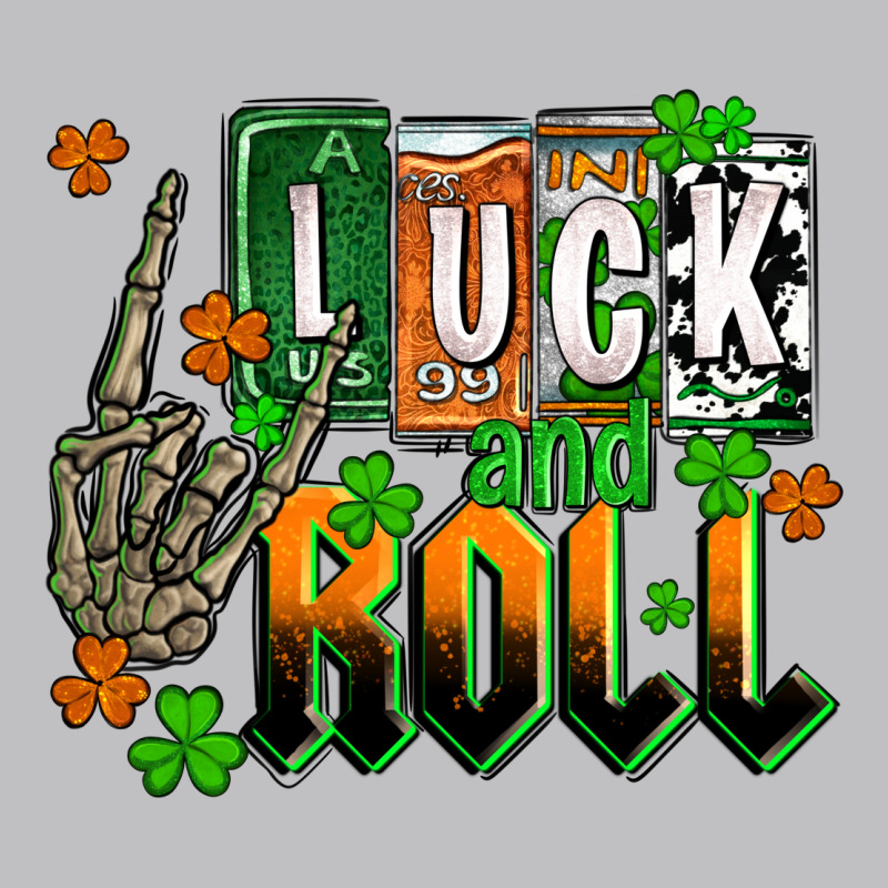 St. Patrick's Luck And Roll Long Sleeve Tee by OliviaCreatesArt | Teevron