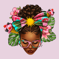Afro Woman Summer Ladies Tee | Teevron