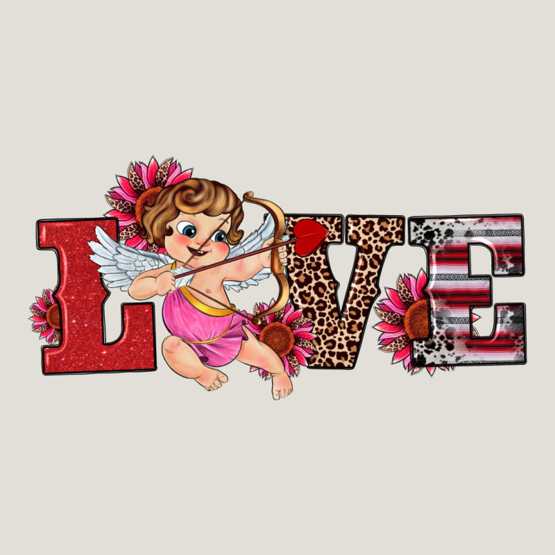 Valentine's Day Cupid Sunflowers Love Heavy Core Tee by RanaPortraitStore | Teevron