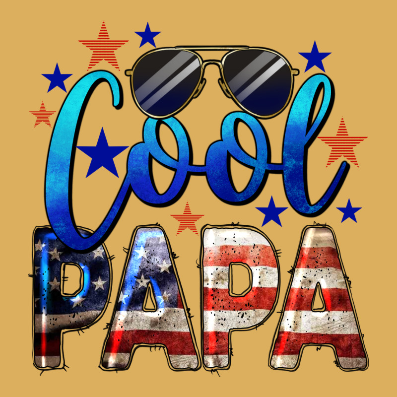 Cool Papa American Flag 4th Of July Premium Hoodie by LillyAllenDesigns | Teevron