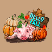 Hello Fall Pig Vintage Tee | Teevron