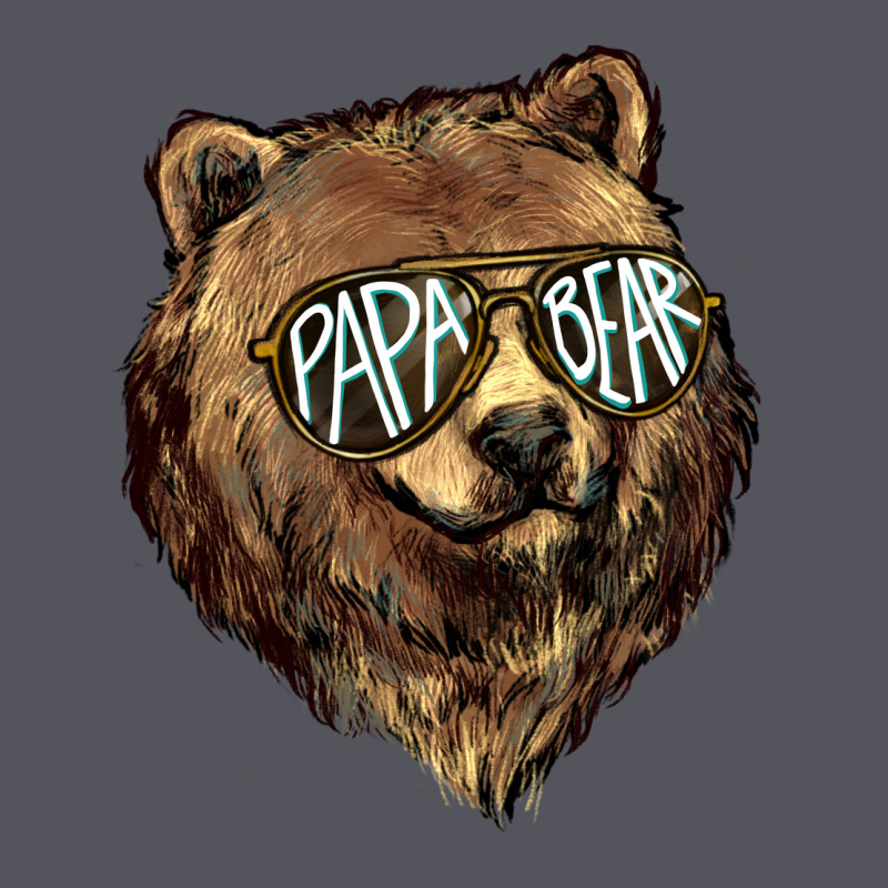 Papa Bear Vintage Hoodie by HowdyJamesFarm | Teevron