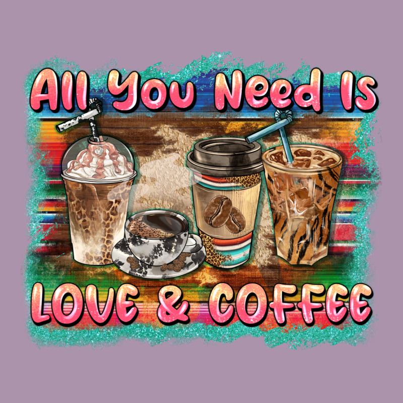 All You Need Is Love & Coffee Heavyweight Hoodie by BarkalooDesign | Teevron