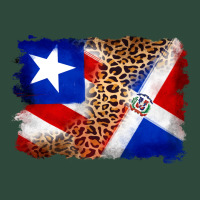 Puerto Rico And Dominican Republic Flag Zipper Hoodie | Teevron