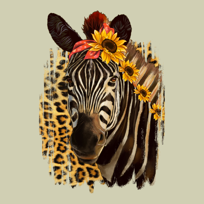 Zebra With Sunflowers Heavy Core Tee by Bettercallsaul | Teevron