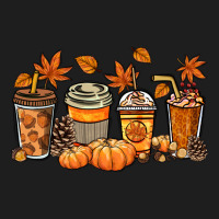 Fall Coffee Cups Classic Tee | Teevron