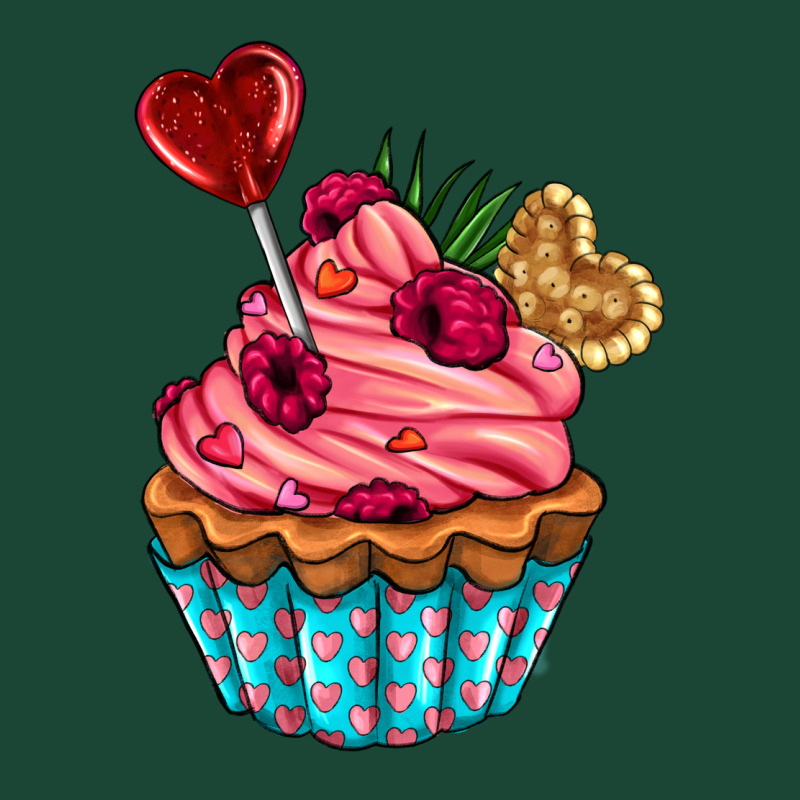 Valentines Day Cupcake Urban Hoodie by AdoDesignShop | Teevron