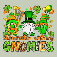 St. Patrick's Day Shamrockin' With My Gnomies Long Sleeve Tee | Teevron