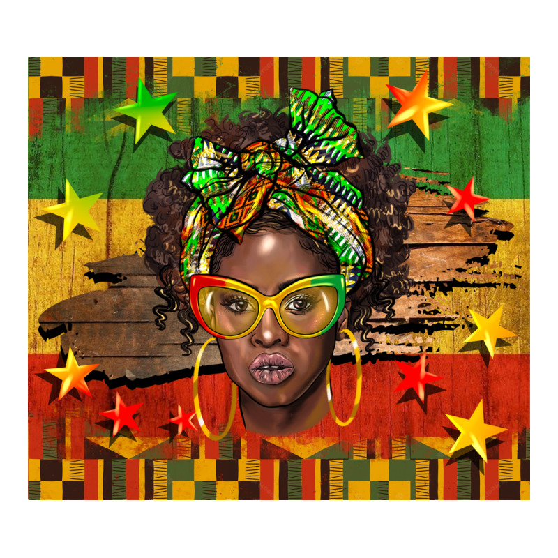 Juneteenth Black Women  Tumbler Heavyweight Hoodie by BarkalooDesign | Teevron