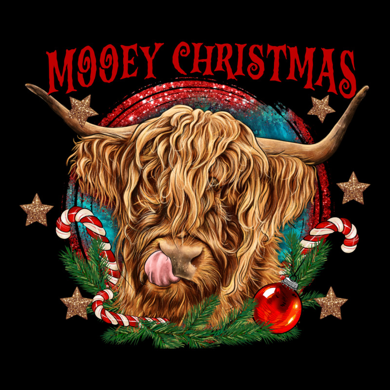 Mooey Christmas Urban Heavy Tee by CowGirlArtShop | Teevron