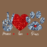Peace Love Paws Premium Tee | Teevron