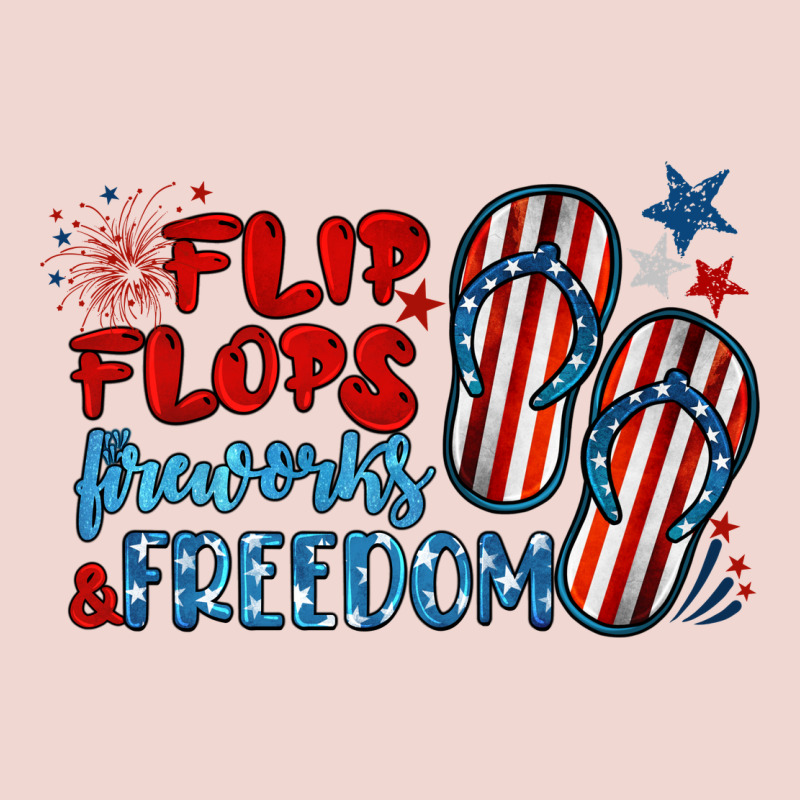 Flip Flops Fireworks & Freedom Premium Sweatshirt by BarkalooDesign | Teevron