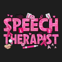 Breast Cancer Speech Therapist Classic Tee | Teevron