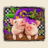 Mardi Gras Western Leopard Pigs Premium Tee | Teevron