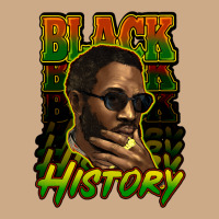 Black History Afro Man Vintage Hoodie | Teevron
