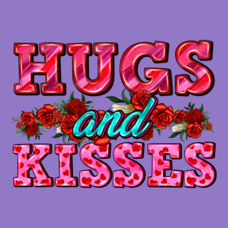 Hugs And Kisses Valentines Urban Hoodie by AdoDesignShop | Teevron