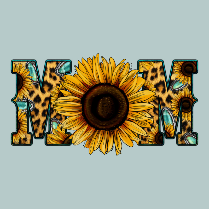 Leopard Sunflower Gemstone Mom Heavy Core Tee by Bettercallsaul | Teevron