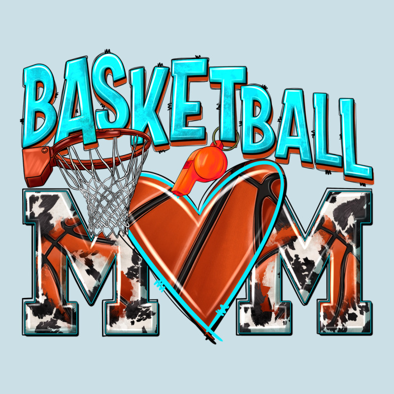 Basketball Mom Ladies Tee by NancyCooperArtShop | Teevron