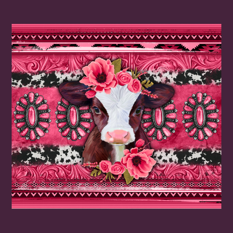 Pink Gemstone Baby Calf Western Valentines Day Premium Tee by Jasminsmagicworld | Teevron