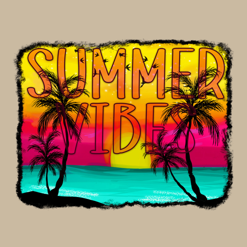 Summer Vibes Long Sleeve Tee by CowCowDesign | Teevron