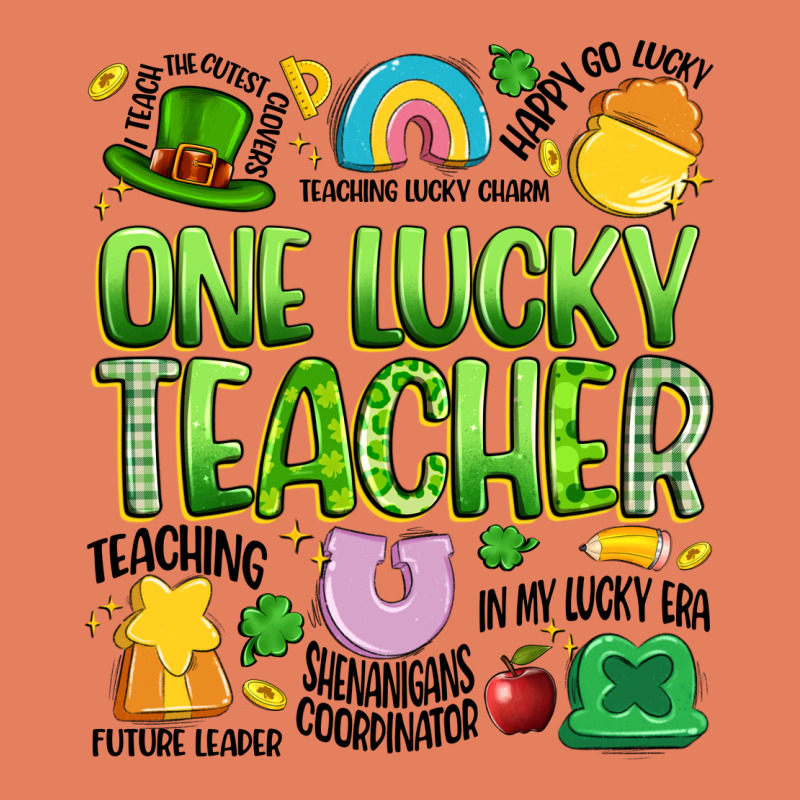 One Lucky Teacher Lucky Charm Classic Tee by Artiststas | Teevron