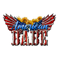 American Babe With Sunflowers | Teevron