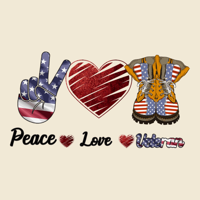 Peace Love Veteran Premium Tee by Bettercallsaul | Teevron