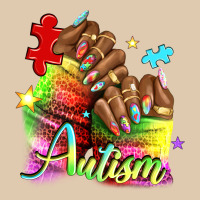 Black Woman Autism Nails Classic Tee | Teevron