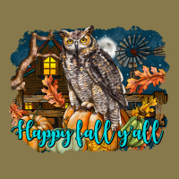 Happy Fall Y'all Owl Premium Hoodie | Teevron